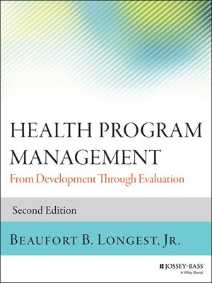 cover image of Health Program Management